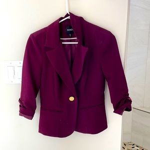 XOXO maroon blazer